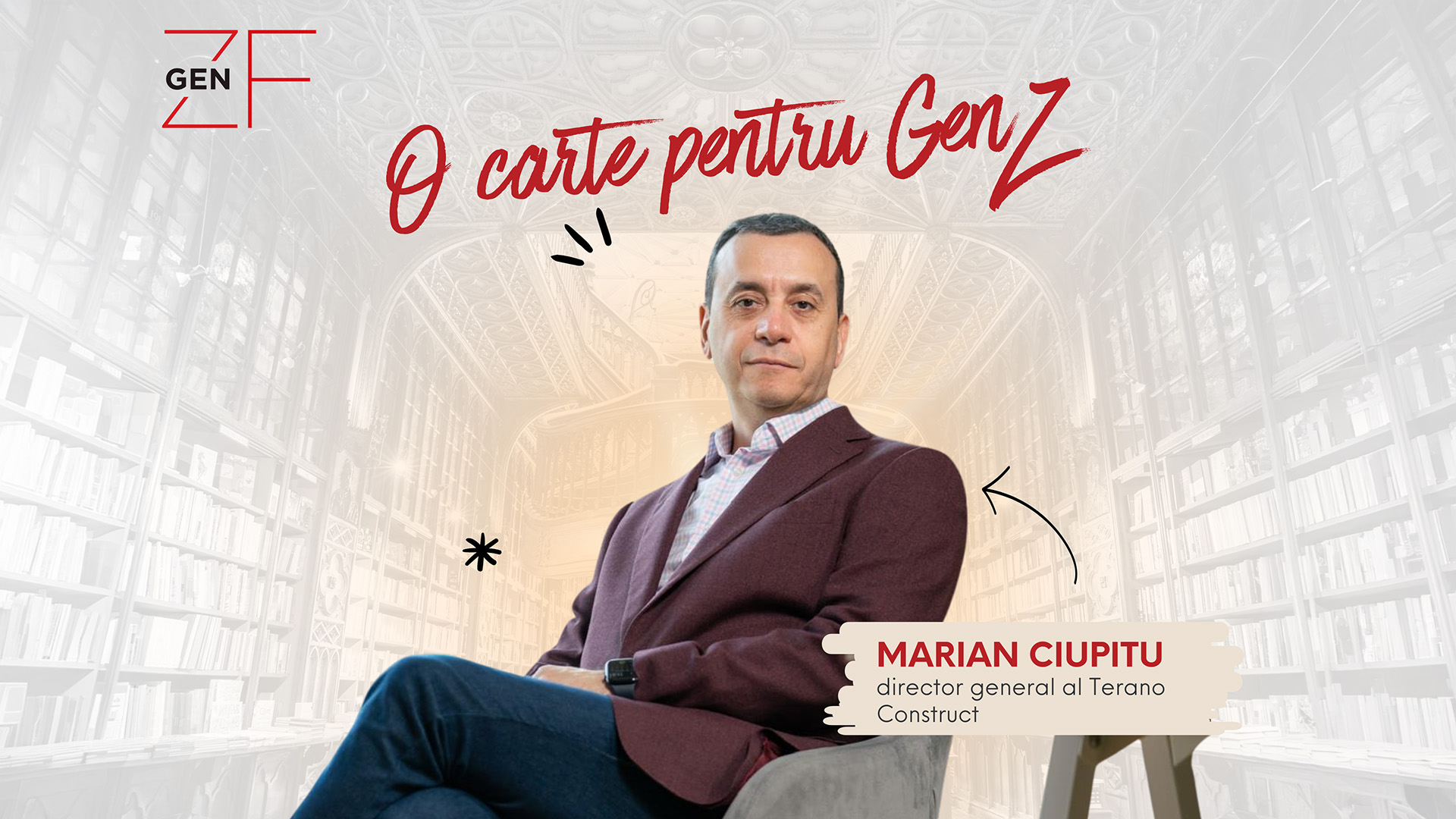 Ce carte îţi recomandă Marian Ciupitu, director general al Terano Construct, companie care a construit restaurante pentru branduri precum Fryday, Burger King sau Popeyes